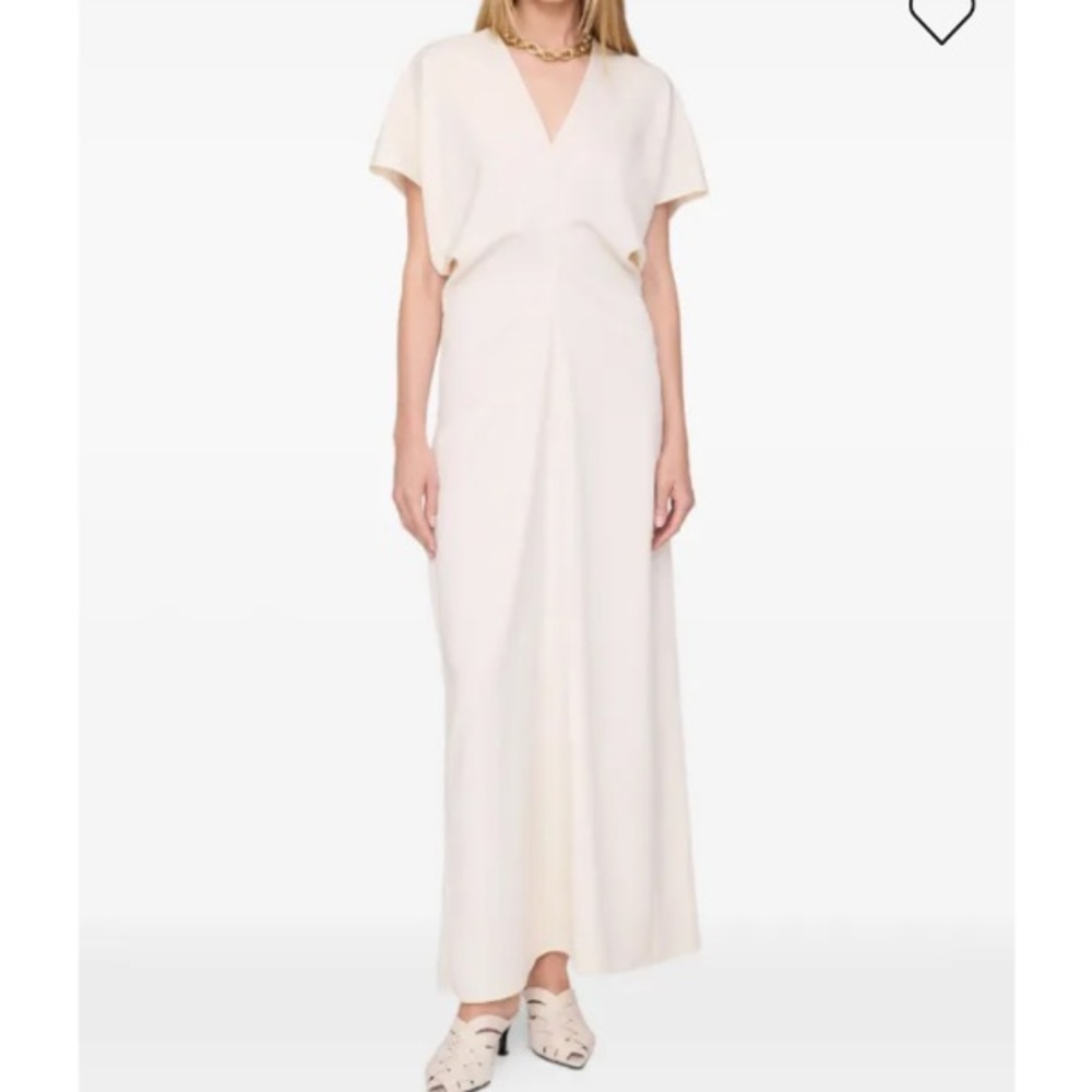 Anine Bing Ivory Zadig Midi Dress Size 6